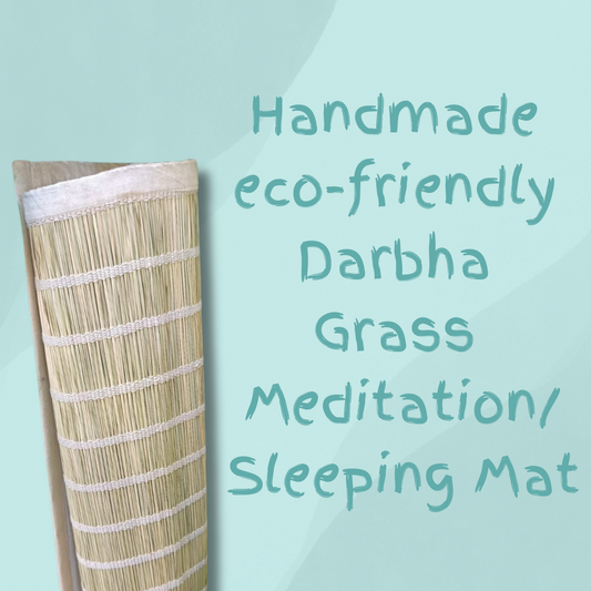Handmade eco-friendly Darbha Grass Meditation/Sleeping Mat