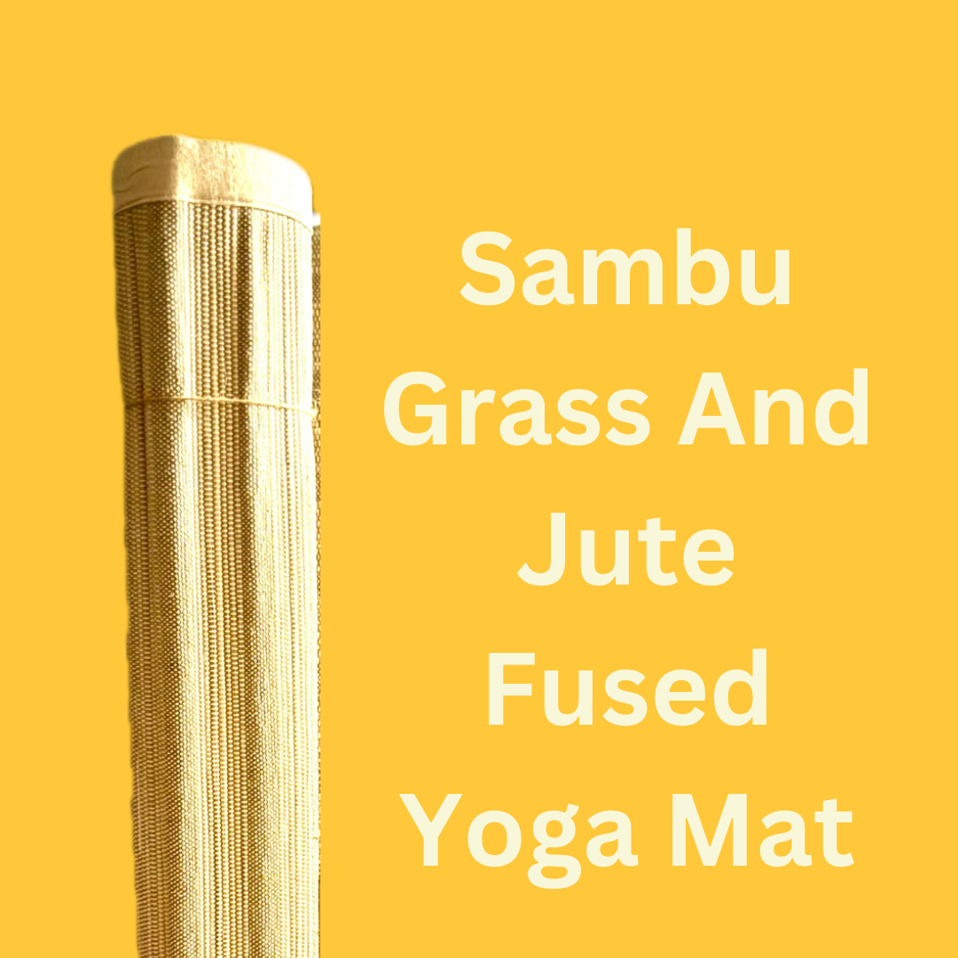 Sambu Grass And Jute Fused Yoga Mat