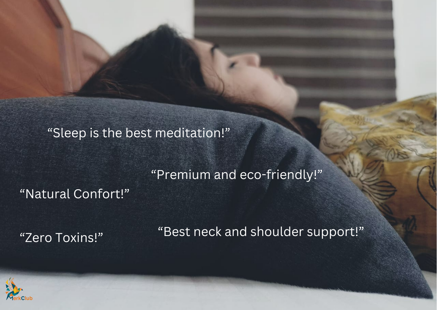 Natural-Handmade Premium Buckwheat Hull Pillow