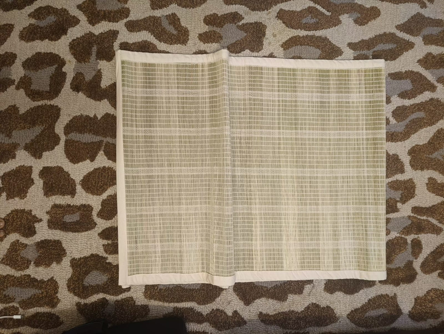 Handmade eco-friendly Darbha Grass Pooja / Meditation Mat 30x20 inches