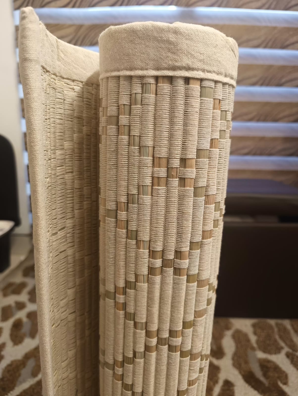 Handmade Eco-friendly Elephant grass/Sambu Sleeping and yoga mat