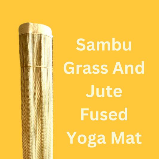 Sambu Grass And Jute Fused Yoga Mat