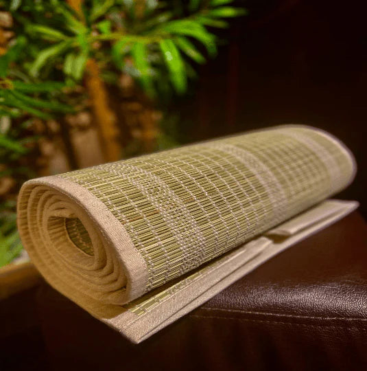 Handmade eco-friendly Darbha Grass Pooja / Meditation Mat 30x20 inches
